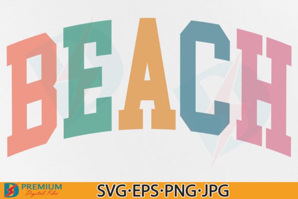 Beach SVG PNG Design: Summer Vacation Graphics for T-Shirt Designs