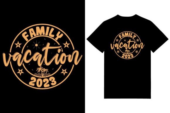 Family Vacation 2023 Summer T-shirt Graphics Review