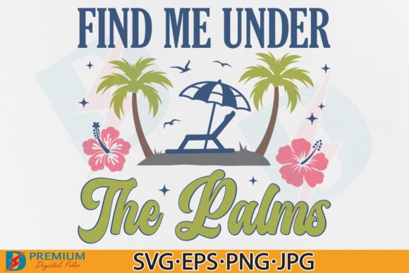 Funny Beach SVG: Retro Graphics for T-Shirt Designs