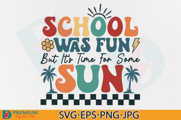 Funny Teacher Summer Break SVG Graphics & T-Shirt Designs