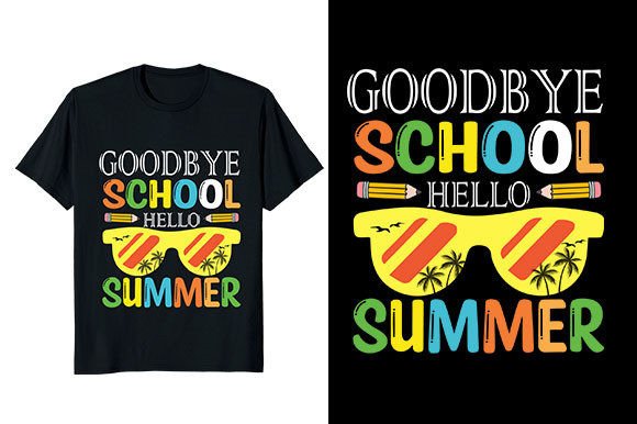 Goodbye School Hello Summer T Shirt Svg Graphics Review
