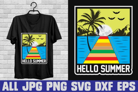 Hello Summer Graphics: T-Shirt Designs Review