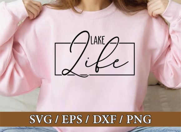 Lake Life SVG Graphics for Summer T-Shirt Designs
