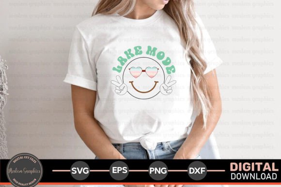 Lake Mode SVG: Graphics for T-Shirt Designs