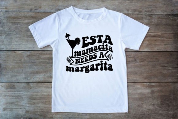Retro Summer SVG: Esta Mamacita T-Shirt Graphics