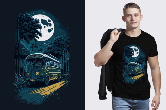 Retro Summer T Shirt Graphics for Local Branding