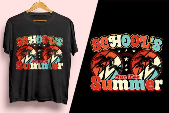 School's Out Summer Graphics for T-Shirt Designs