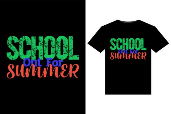 School's Out Summer Graphics & T-Shirt Designs Review