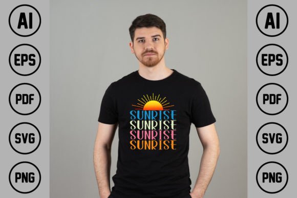 Summer Sunrise T-Shirt Design: Graphics Review