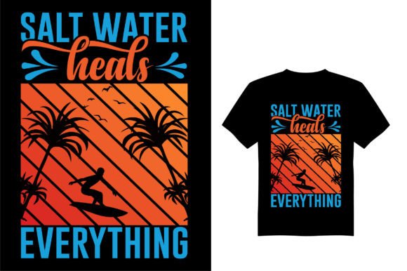 Summer Typography T Shirt Design: Graphics Review