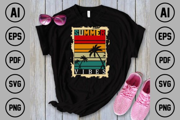 Summer Vibes T-Shirt Design: Graphics Review