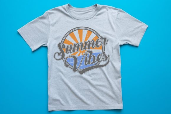 Summer Vibes Vector Graphics for T-Shirt Designs